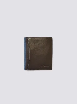 Ben Sherman Accessories^Arden Leather Micro Wallet - Brown