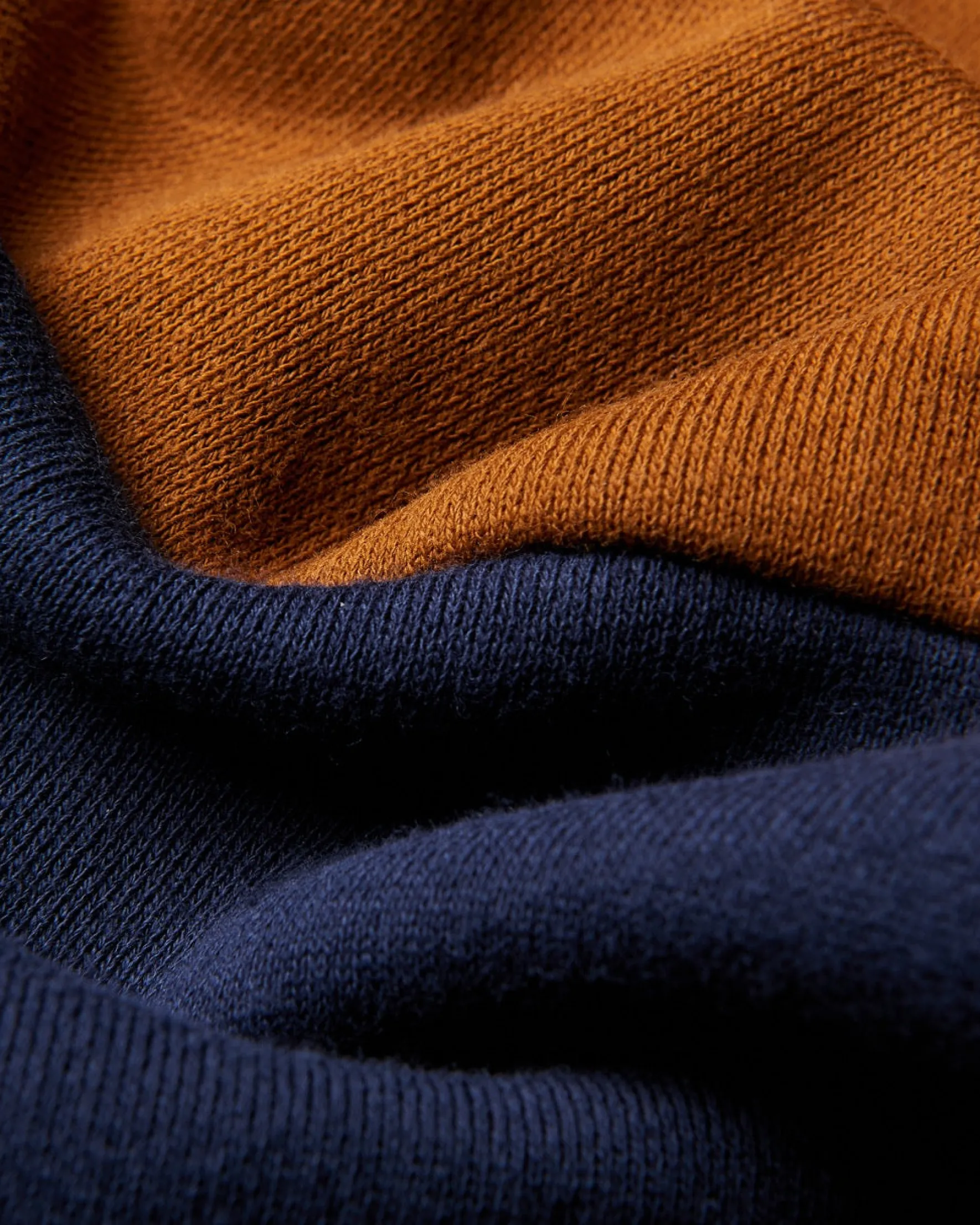 Ben Sherman Sweaters & Knits^B By Colorblock Sweatshirt Dark Navy