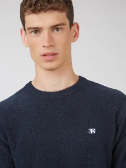 Ben Sherman Sweaters & Knits^B By Crewneck Sweater Dark Navy