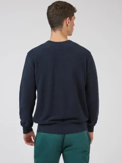 Ben Sherman Sweaters & Knits^B By Crewneck Sweater Dark Navy