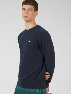 Ben Sherman Sweaters & Knits^B By Crewneck Sweater Dark Navy