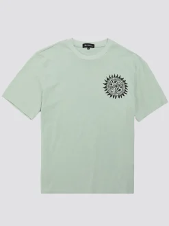 Ben Sherman T-Shirts & Tees^B By Festival Poster Tee - Mint