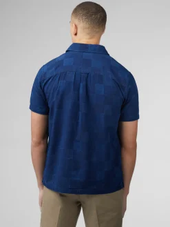 Ben Sherman Shirts^B By Indigo Check Shirt - Dark Navy