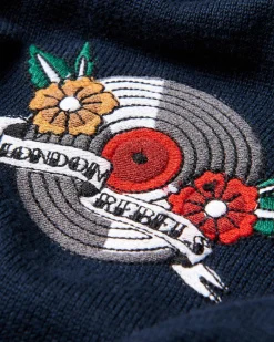 Ben Sherman Sweaters & Knits^B By London Rebels Knit Polo Dark Navy