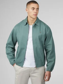 Ben Sherman Outerwear & Jackets^B By Sports Blouson Jacket - Sage