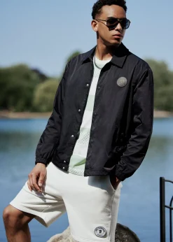 Ben Sherman Outerwear & Jackets^B By Sports Coach Jacket - Black