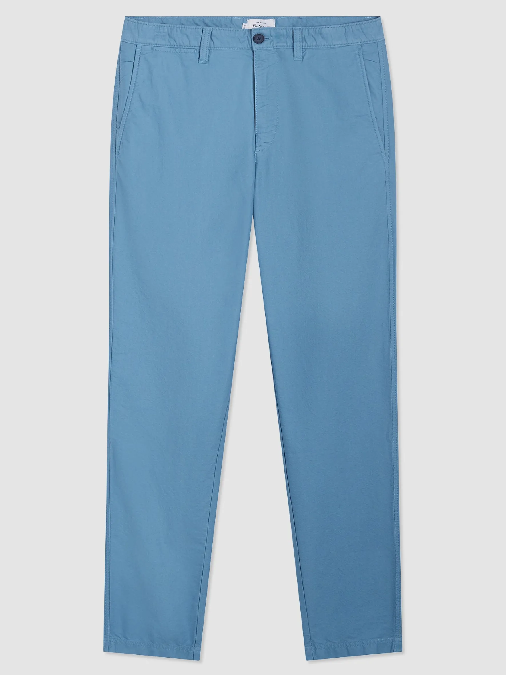 Ben Sherman Pants & Shorts^Beatnik Oxford Slim Taper Garment Dye Chino - Dusty Blue