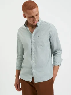 Ben Sherman Shirts^Beatnik Wash Long-Sleeve Shirt - Forest Forest Green