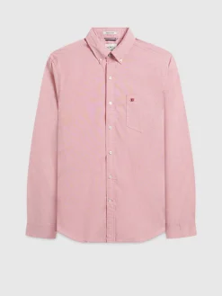 Ben Sherman Shirts^Beatnik Wash Long-Sleeve Shirt - Red Light Red