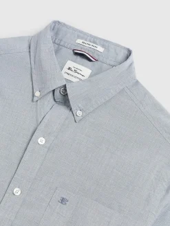 Ben Sherman Shirts^Beatnik Wash Long-Sleeve Shirt - Navy