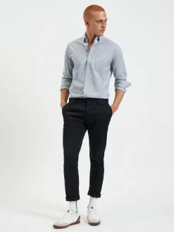 Ben Sherman Shirts^Beatnik Wash Long-Sleeve Shirt - Navy