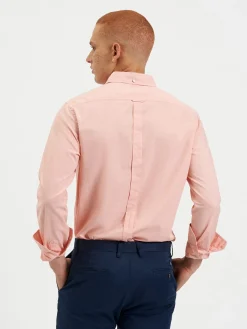 Ben Sherman Shirts^Beatnik Wash Long-Sleeve Shirt - Orange