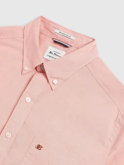 Ben Sherman Shirts^Beatnik Wash Long-Sleeve Shirt - Orange