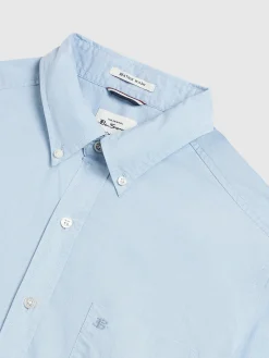 Ben Sherman Shirts^Beatnik Wash Long-Sleeve Shirt - Sky Sky Blue