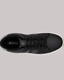 Ben Sherman Shoes^Boxwell Sneaker - Black Black/Whi White/Charcoal/Alloy