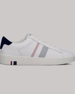 Ben Sherman Shoes^Boxwell Sneaker - White/Navy White/British Navy/Mod Red