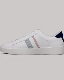 Ben Sherman Shoes^Boxwell Sneaker - White/Navy White/British Navy/Mod Red