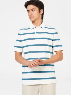 Ben Sherman Sweaters & Knits^Bretton Stripe Rugby Knit Polo Snow White