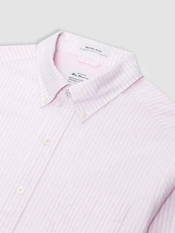 Ben Sherman Shirts^Brighton Oxford Shirt - Pink Bengal Stripe