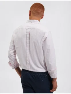 Ben Sherman Shirts^Brighton Oxford Shirt - Pink Bengal Stripe