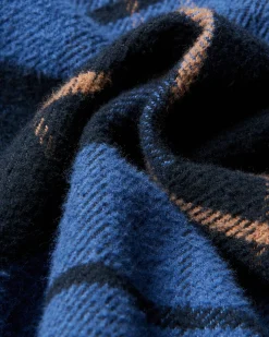 Ben Sherman Shirts^Brushed Ivy Check Overshirt - Riviera Blue