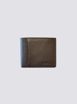 Ben Sherman Accessories^Burns Bill Fold Leather Wallet - Brown
