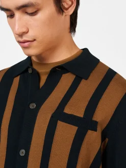 Ben Sherman Sweaters & Knits^Button Down Mod Knit Polo Black