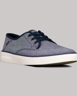 Ben Sherman Shoes^Camden Sneaker - Navy Navy/Whisper White