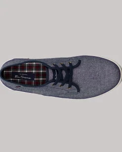 Ben Sherman Shoes^Camden Sneaker - Navy Navy/Whisper White