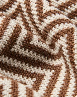 Ben Sherman Sweaters & Knits^Chevron Jacquard Crewneck Sweater Ivory