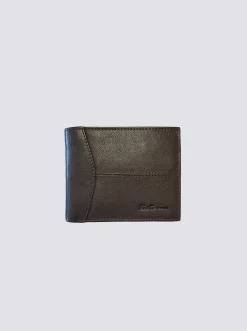 Ben Sherman Accessories^Cooke Bill Fold Leather Wallet - Brown