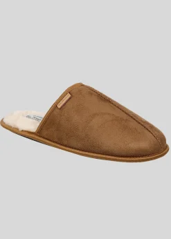 Ben Sherman Shoes^Country Club Men's Mule Slipper - Tan