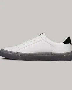 Ben Sherman Shoes^Crowley Sneaker - Alloy White/Alloy/Black