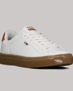 Ben Sherman Shoes^Crowley Sneaker - Camel White/Gum/Camel