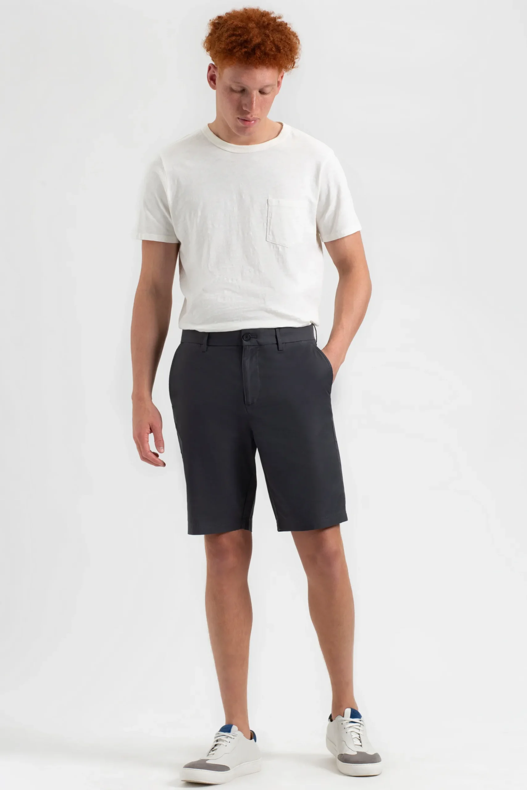 Ben Sherman Pants & Shorts^Everyday Slim Fit Chino Short - Charcoal