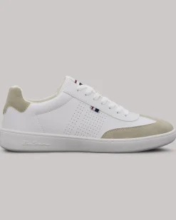 Ben Sherman Shoes^Glasgow Sneaker - White