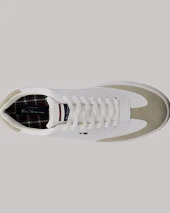 Ben Sherman Shoes^Glasgow Sneaker - White