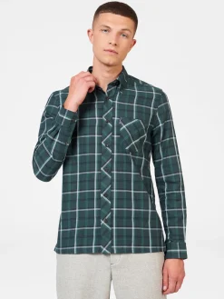 Ben Sherman Shirts^Grid Check Shirt - Fraser Green