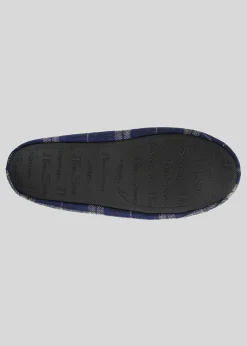 Ben Sherman Shoes^Gritti Palace Men's Check Moccasin Slipper - Navy Navy Check
