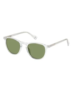 Ben Sherman Accessories^Grove Eco-Green Round Sunglasses - Crystal