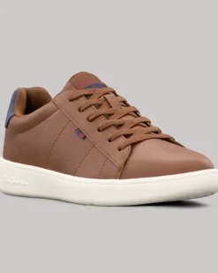 Ben Sherman Shoes^Hampton Court Sneaker - Chestnut