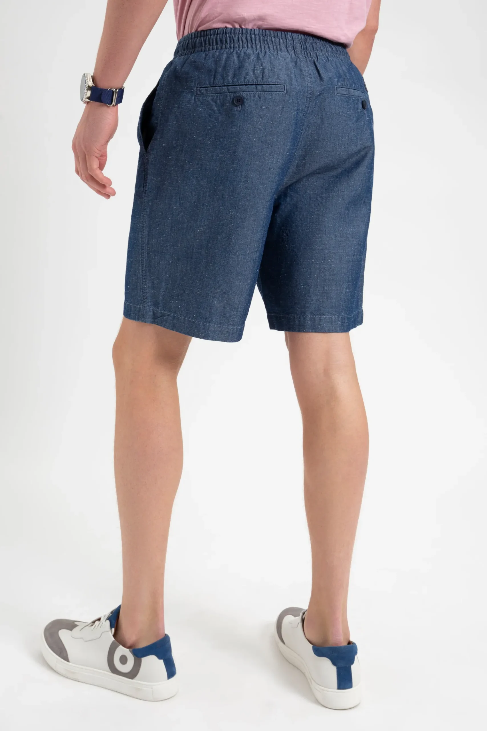 Ben Sherman Pants & Shorts^Hastings Organic Chambray Chino Deck Short Indigo