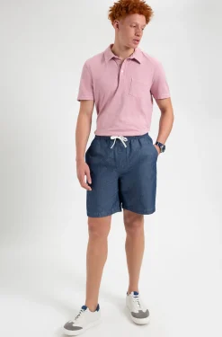 Ben Sherman Pants & Shorts^Hastings Organic Chambray Chino Deck Short Indigo