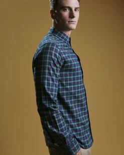 Ben Sherman Shirts^House Tartan Twill Shirt - Green