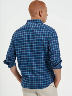 Ben Sherman Shirts^House Tartan Twill Shirt - Navy