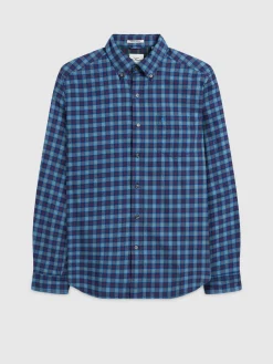 Ben Sherman Shirts^House Tartan Twill Shirt - Navy