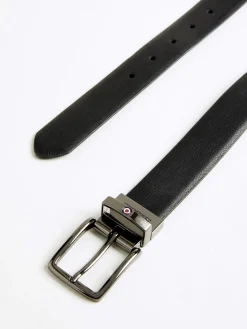 Ben Sherman Accessories^Jayes Leather Dress Belt - Black/Brown