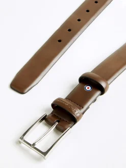 Ben Sherman Accessories^Lynton Leather Dress Belt - Brown