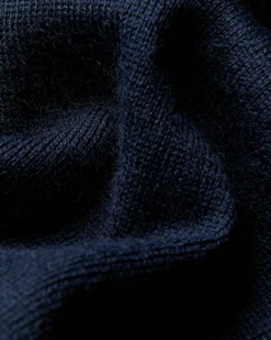Ben Sherman Sweaters & Knits^Merino Knit Half-Zip Sweater - Dark Navy
