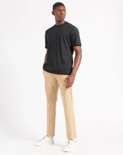 Ben Sherman T-Shirts & Tees^Performance Stretch Marl T-Shirt - Black